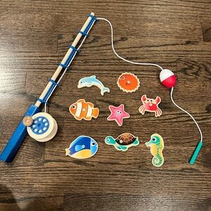 👗Fishing pole with magnetic end for catching animal accessories